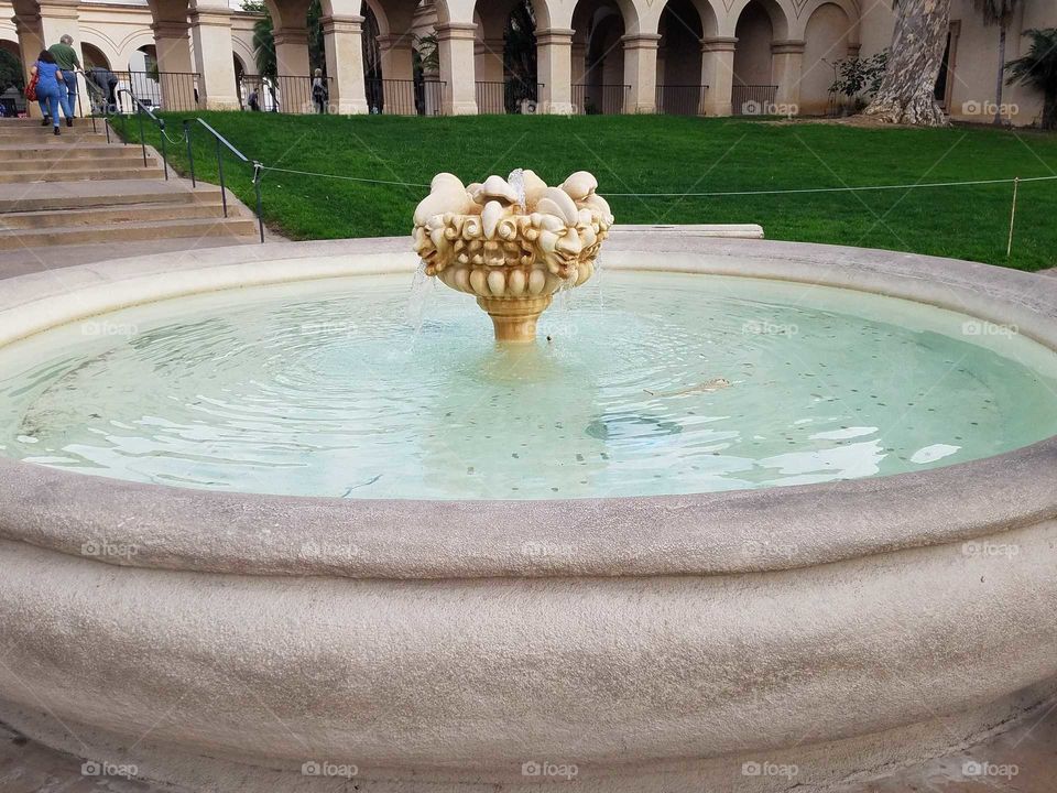 another pretty fountain at Balboa park in San Diego