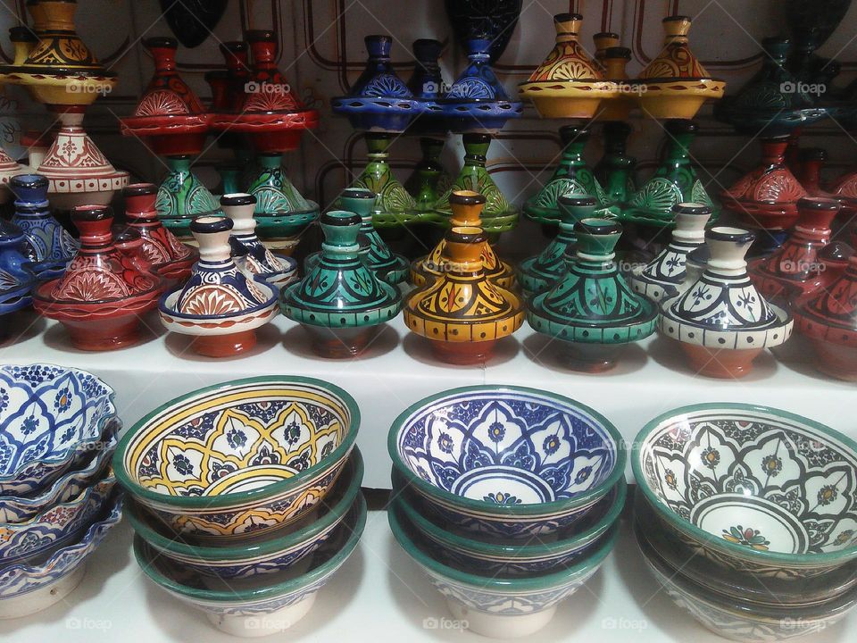 Craft product " pottery "