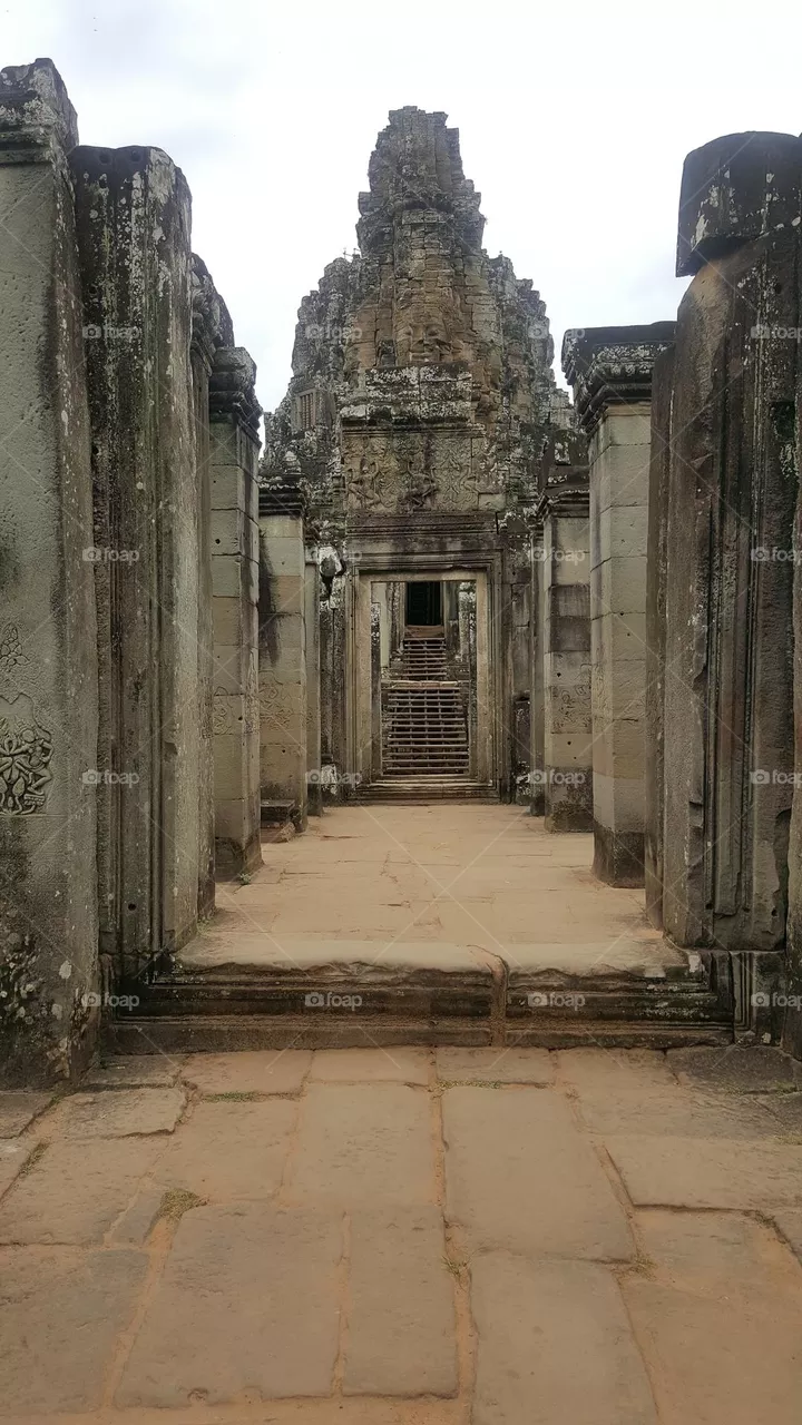 Ancient stone castle