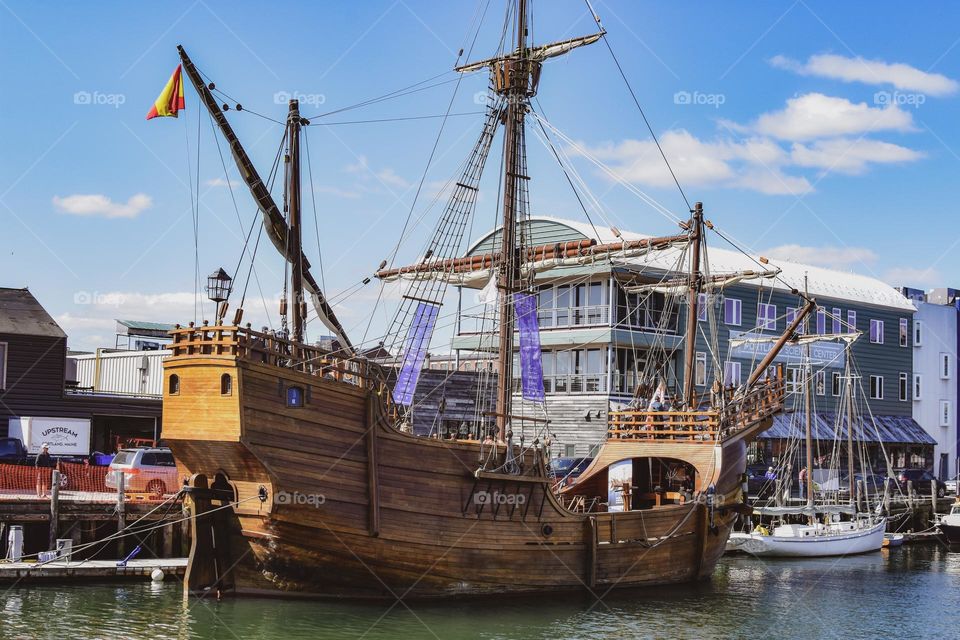 A might see boat display in the heart of old port.