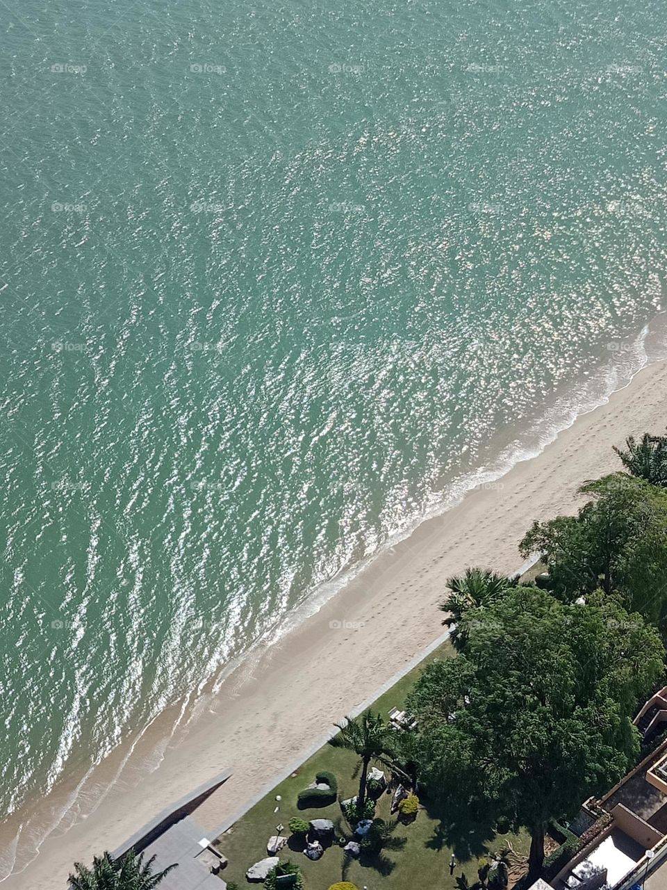 Nice angle for beach landscape