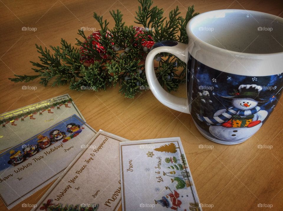 Snowman Christmas Mug