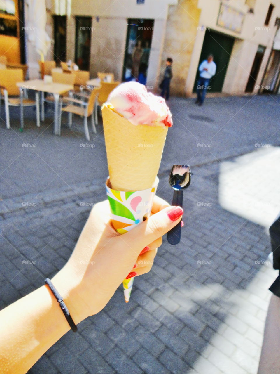 I scream for ice cream. taken in Salamanca, Spain