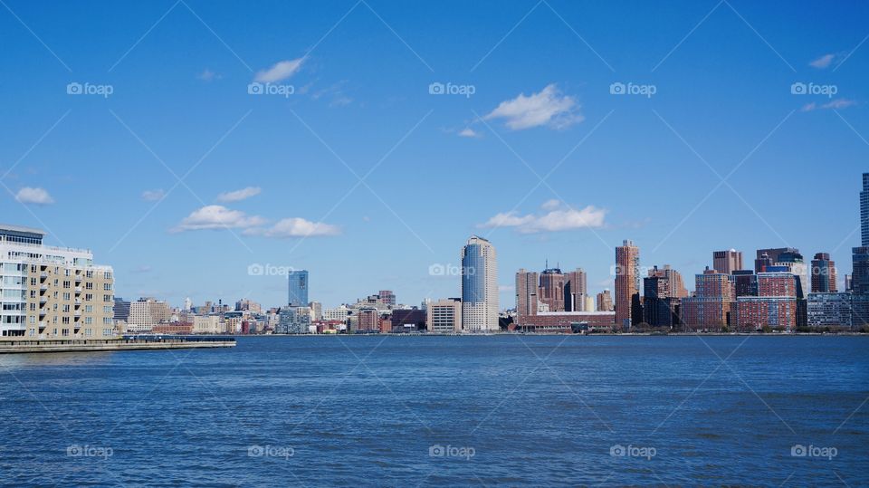 Skyline of lower Manhattan 