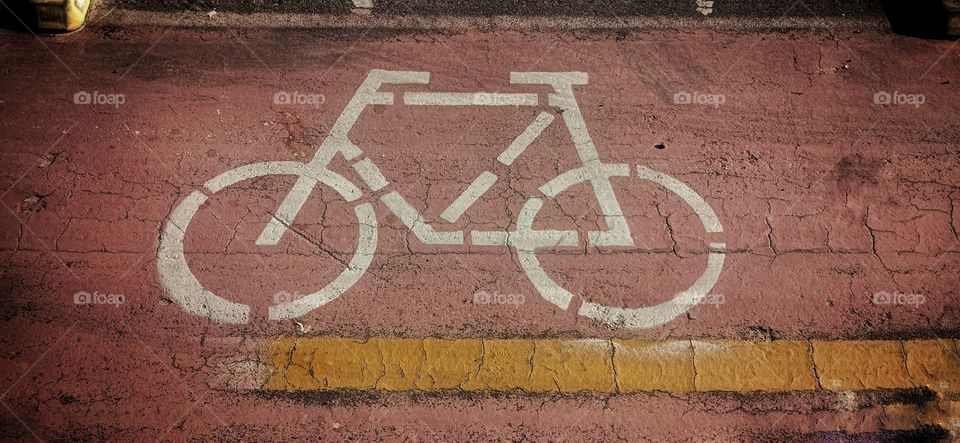 bicycle path traffic signs