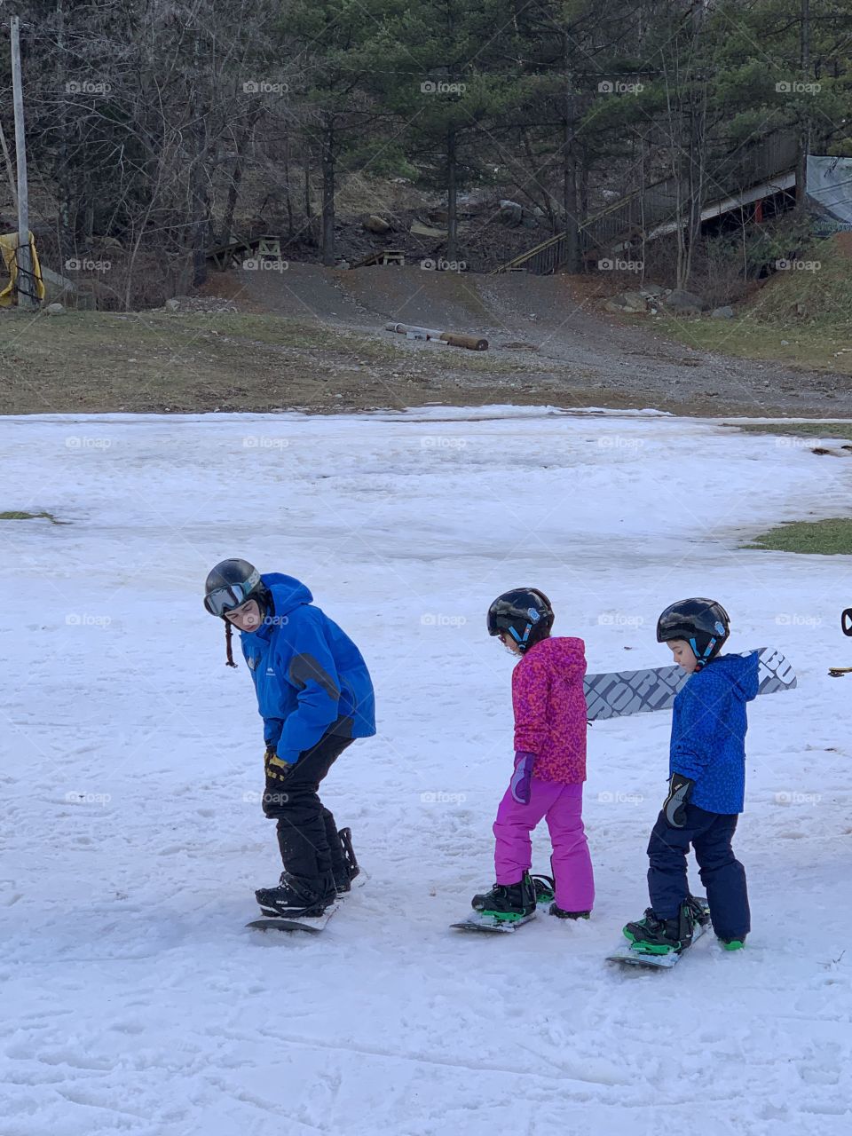 Ski lesson