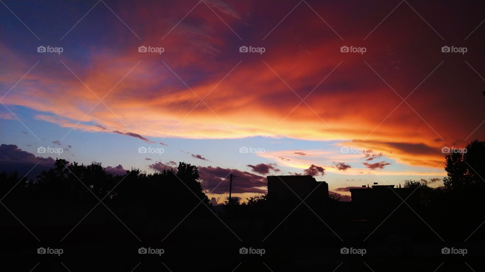 Dramatic Evening Sky