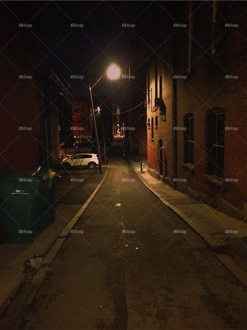 Alley way in Boston 