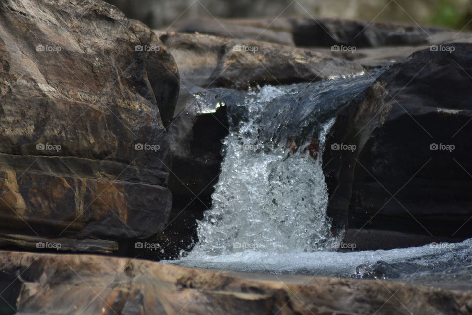 On top of a Waterfall