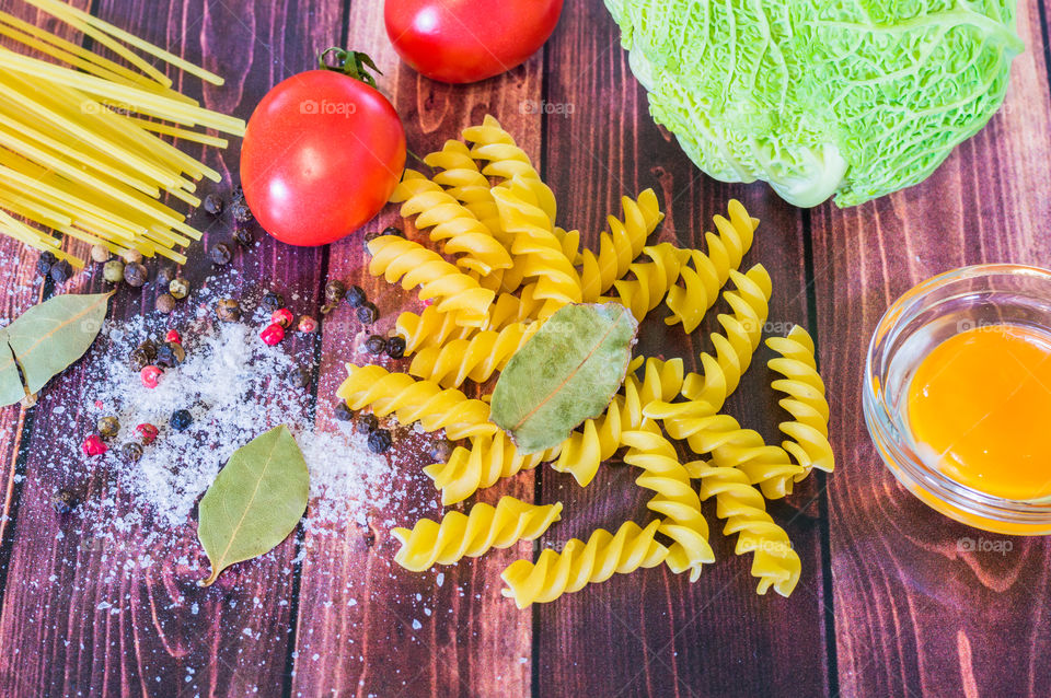 pasta food ingredients