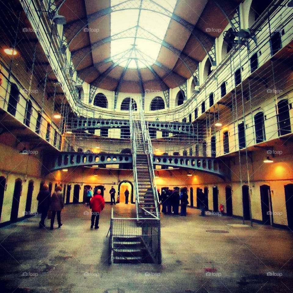 Old and haunted prison (Ireland)