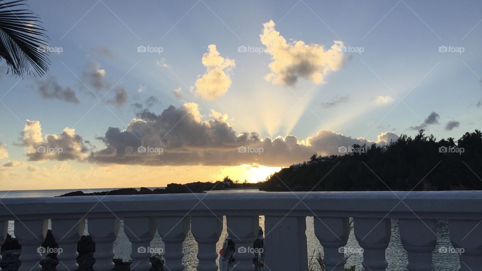 Sunset in Bermuda