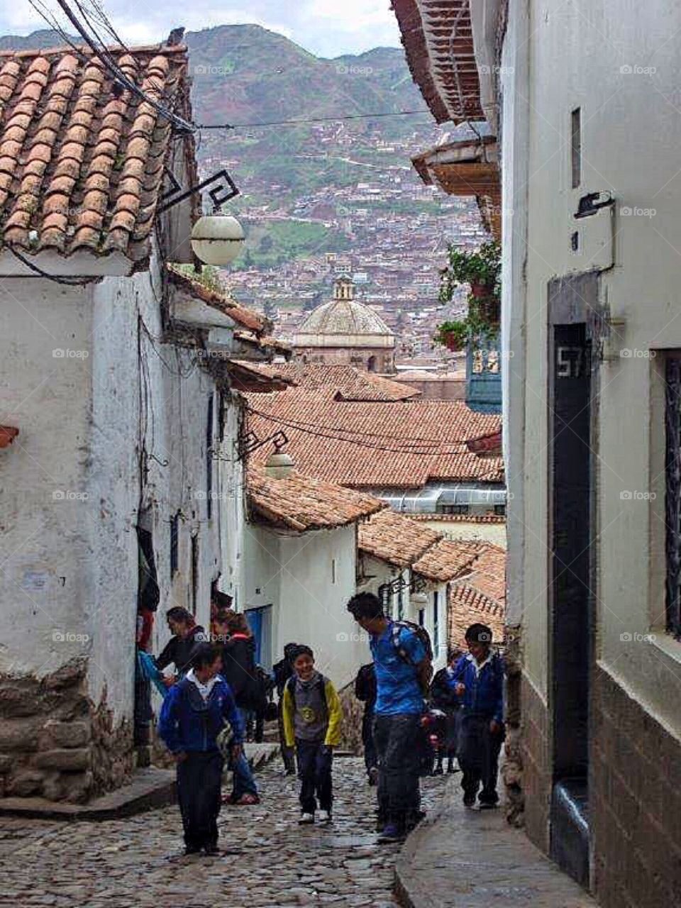 Walking the streets of Cusco