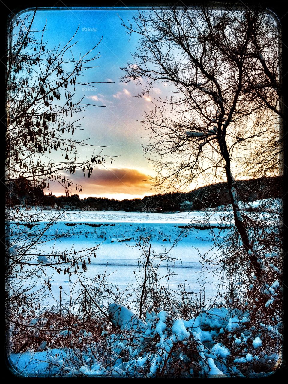 Colorful Winter Afternoon 
