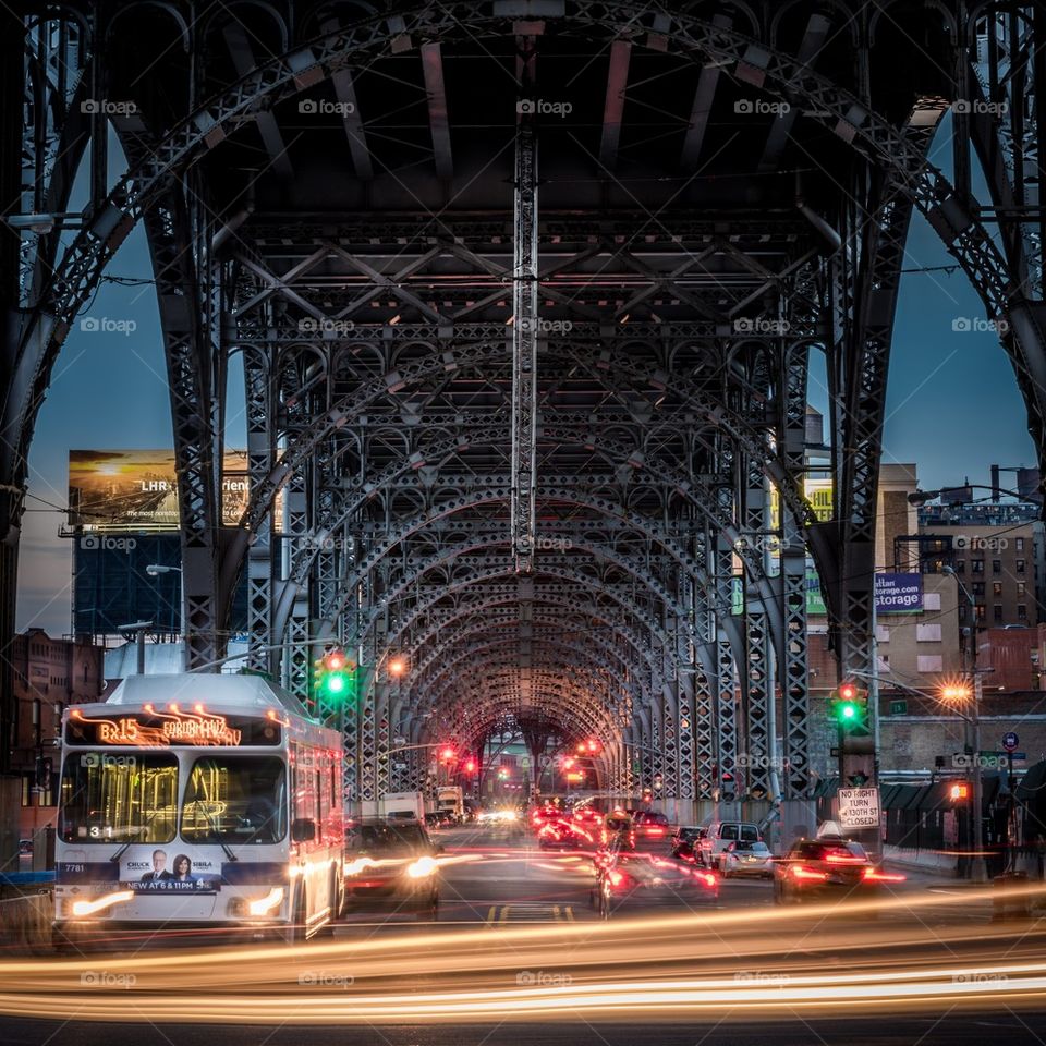 Under the bridge