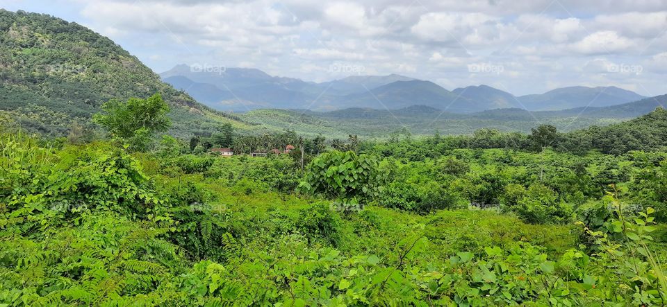 There is nothing happier then seeing the ground from the top of the mountain