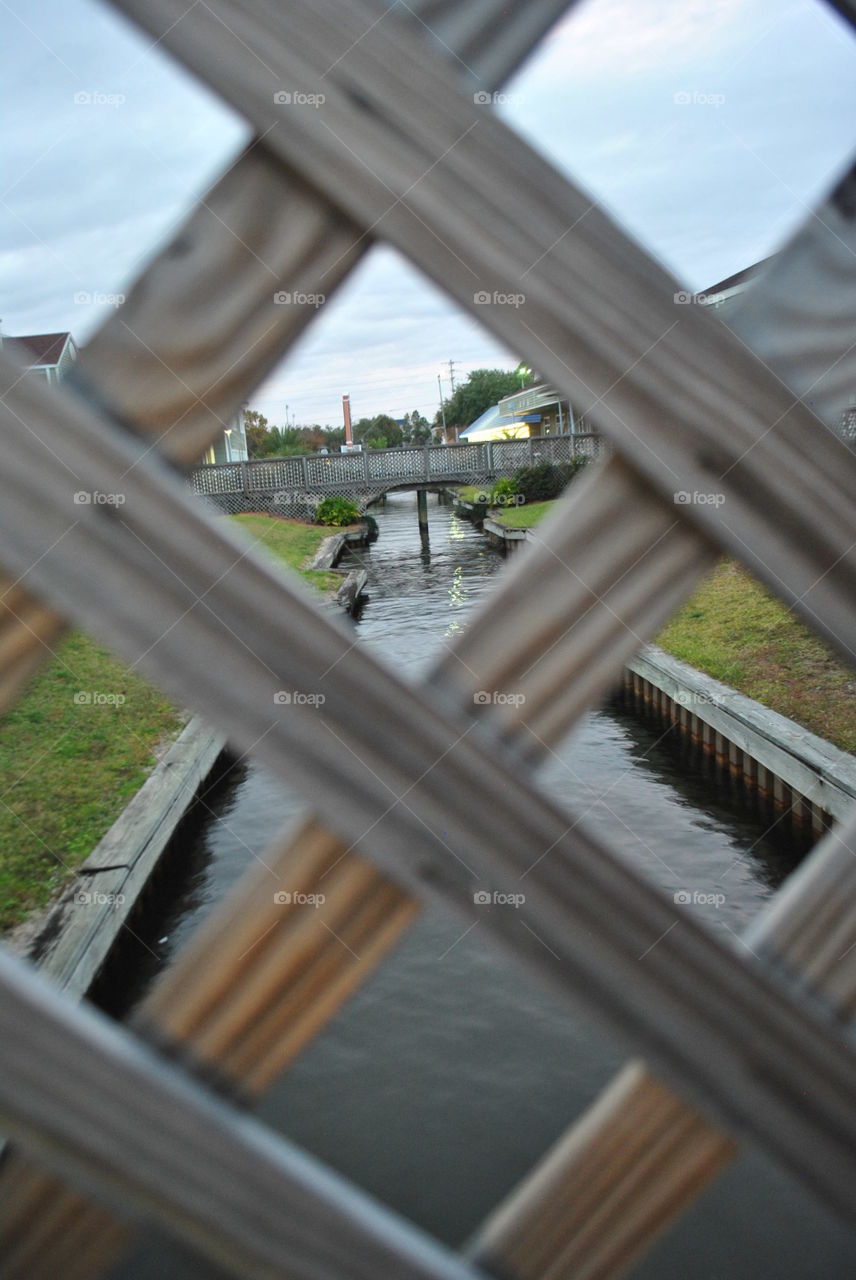 View from the bridge