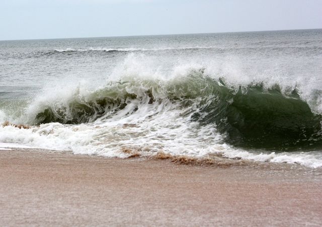 Close-up of a sea wave