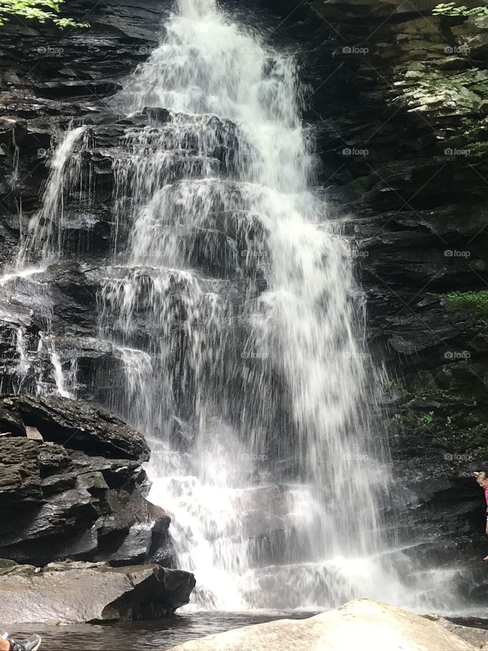 Splash at Rickett’s Glen