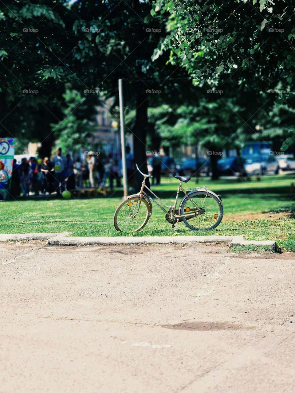 lonely bicycle