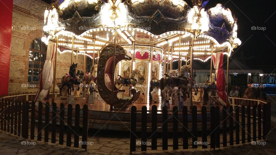 christmas carousel