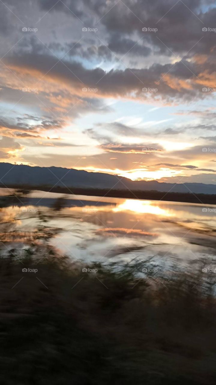 Natural scenery in different places