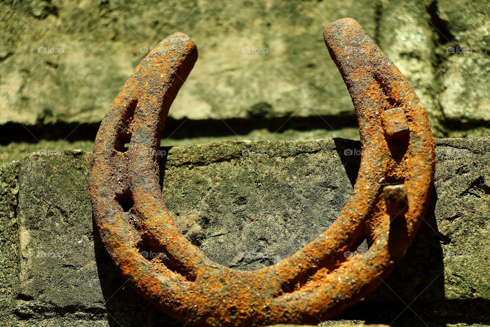 horse shoe . oxidized horse shoe for good look 