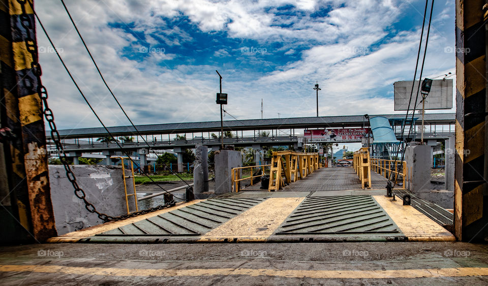 Gilimanuk Harbor, Bali, Indonesia