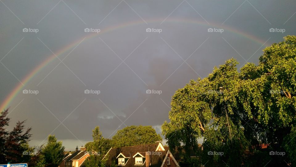 Rainbow . beautiful rainbow after sad dey