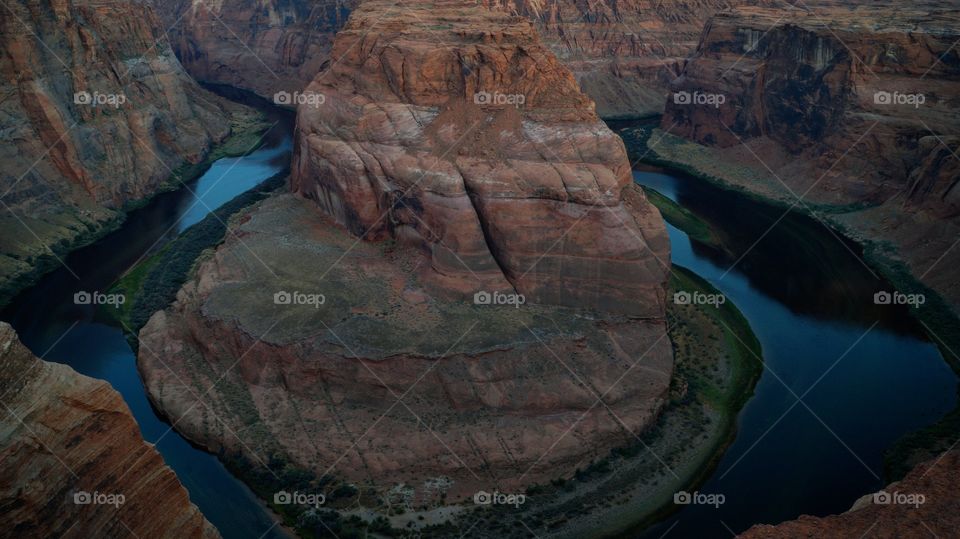 Scenics view of river