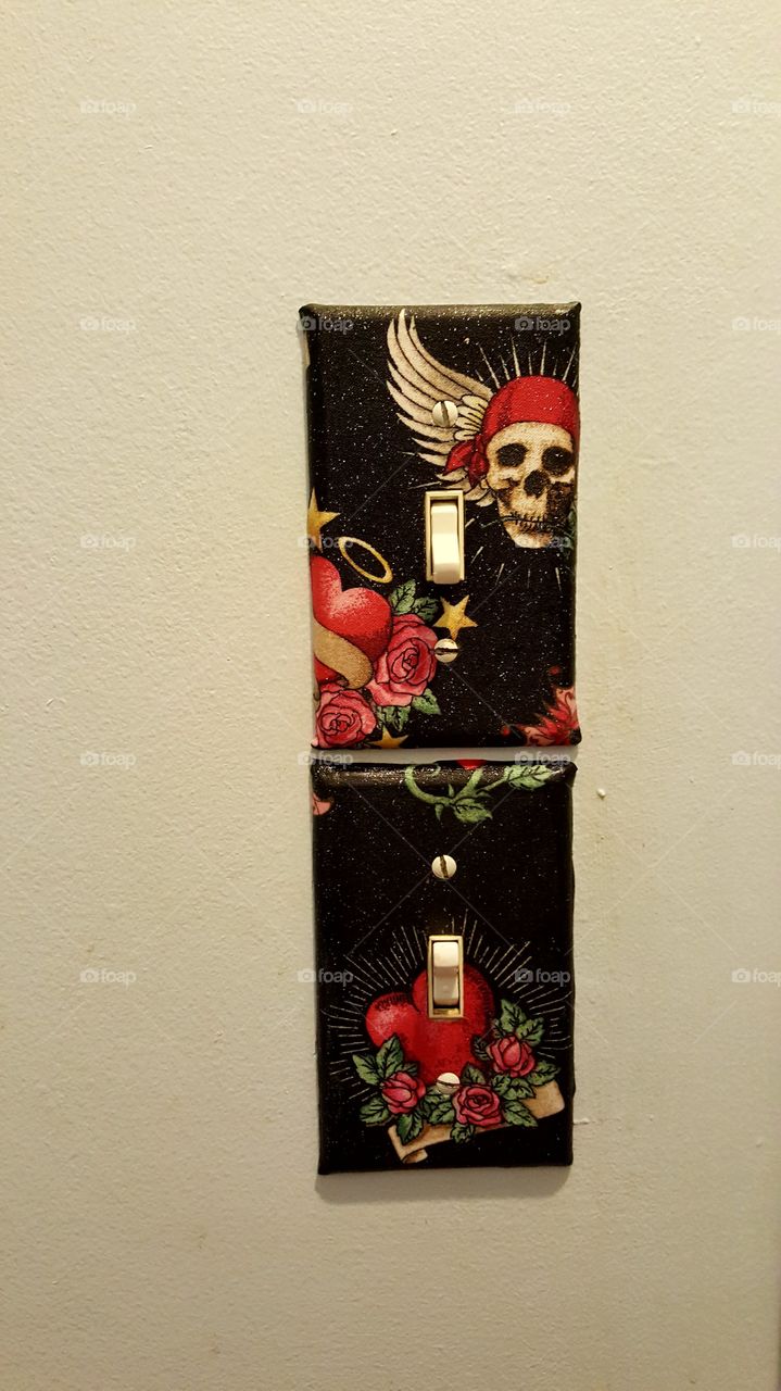 custom made light switch cover