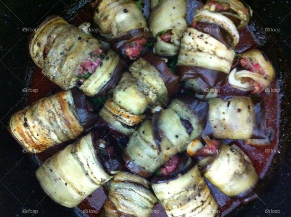 Stuffed Eggplant