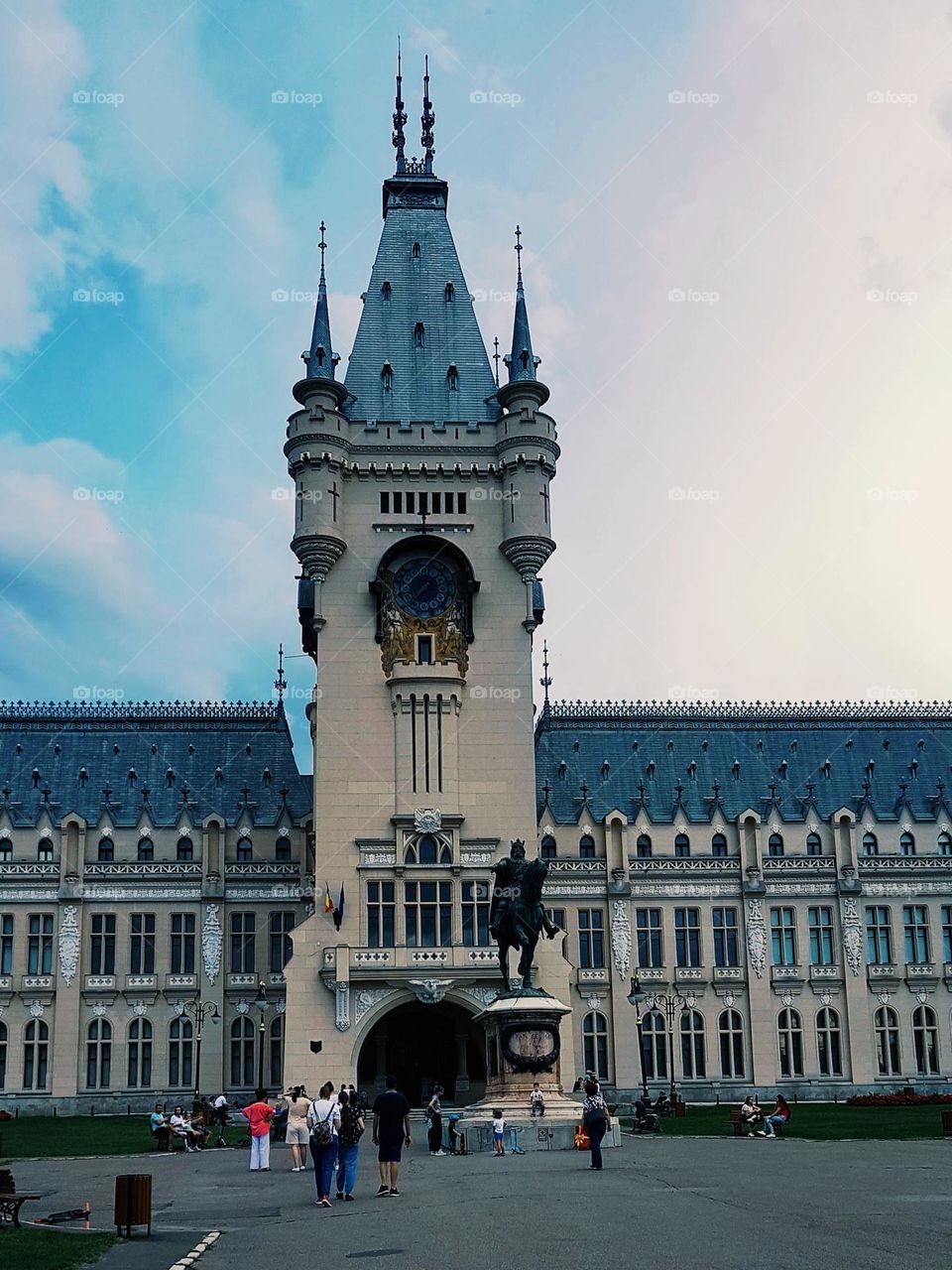 the cultural palace from Iasi