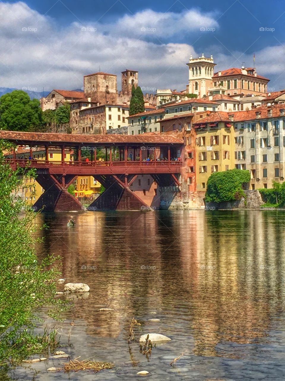 Ponte degli Alpini. The Ponte degli Alpini, Bassano del Grappa