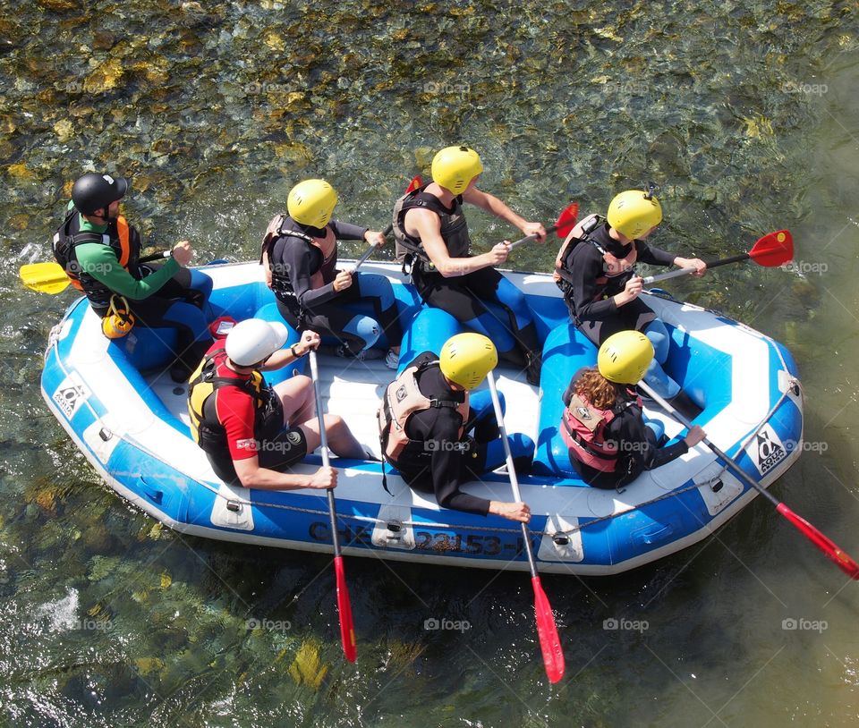 River rafting in Catalonia