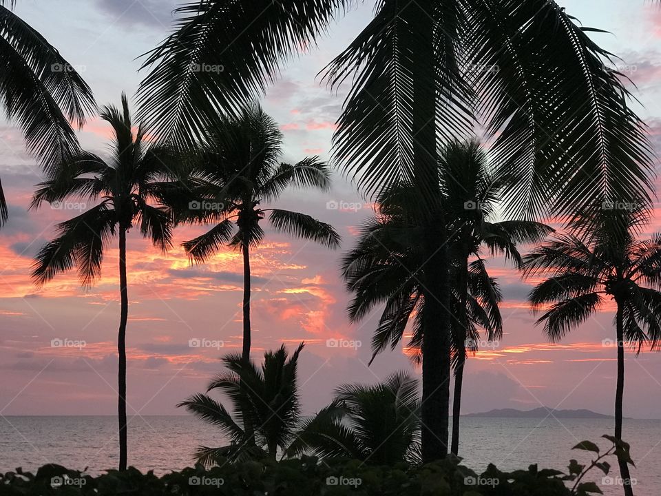 Sunsets of Fiji