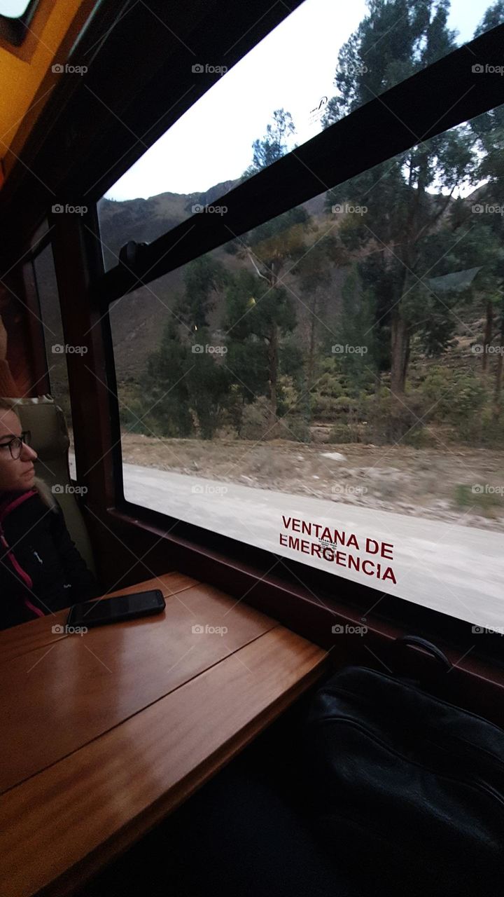 Going to Machu Picchu, by train