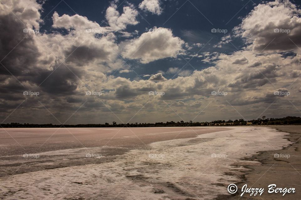 Pink Lake, Australia. 