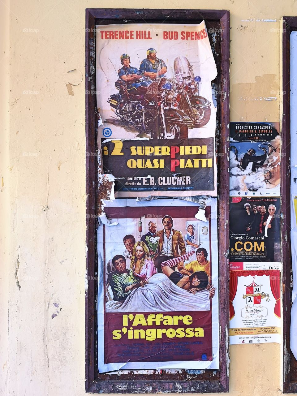 Italian 70's movie posters