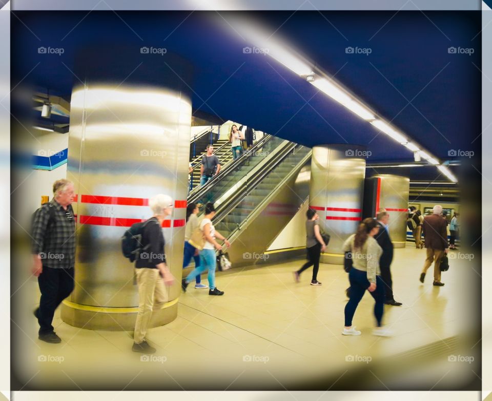 metro tube underground