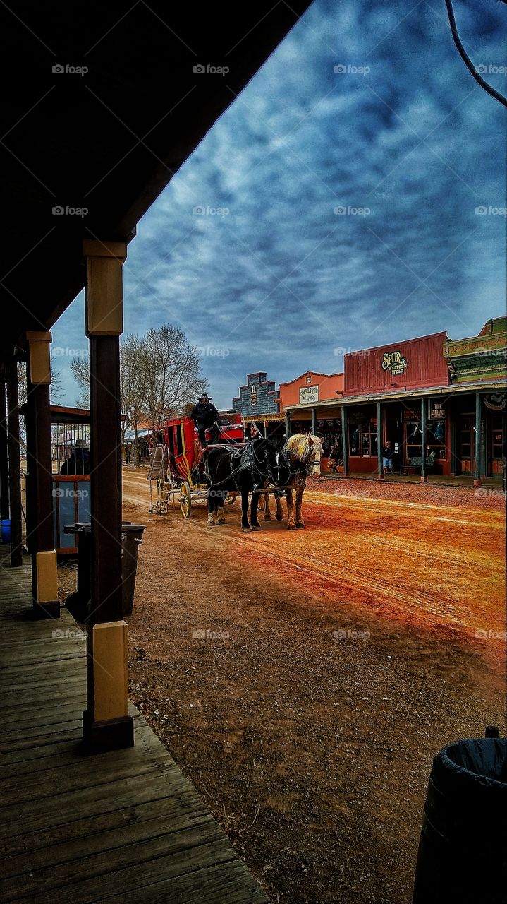 Tombstone Stage Coach