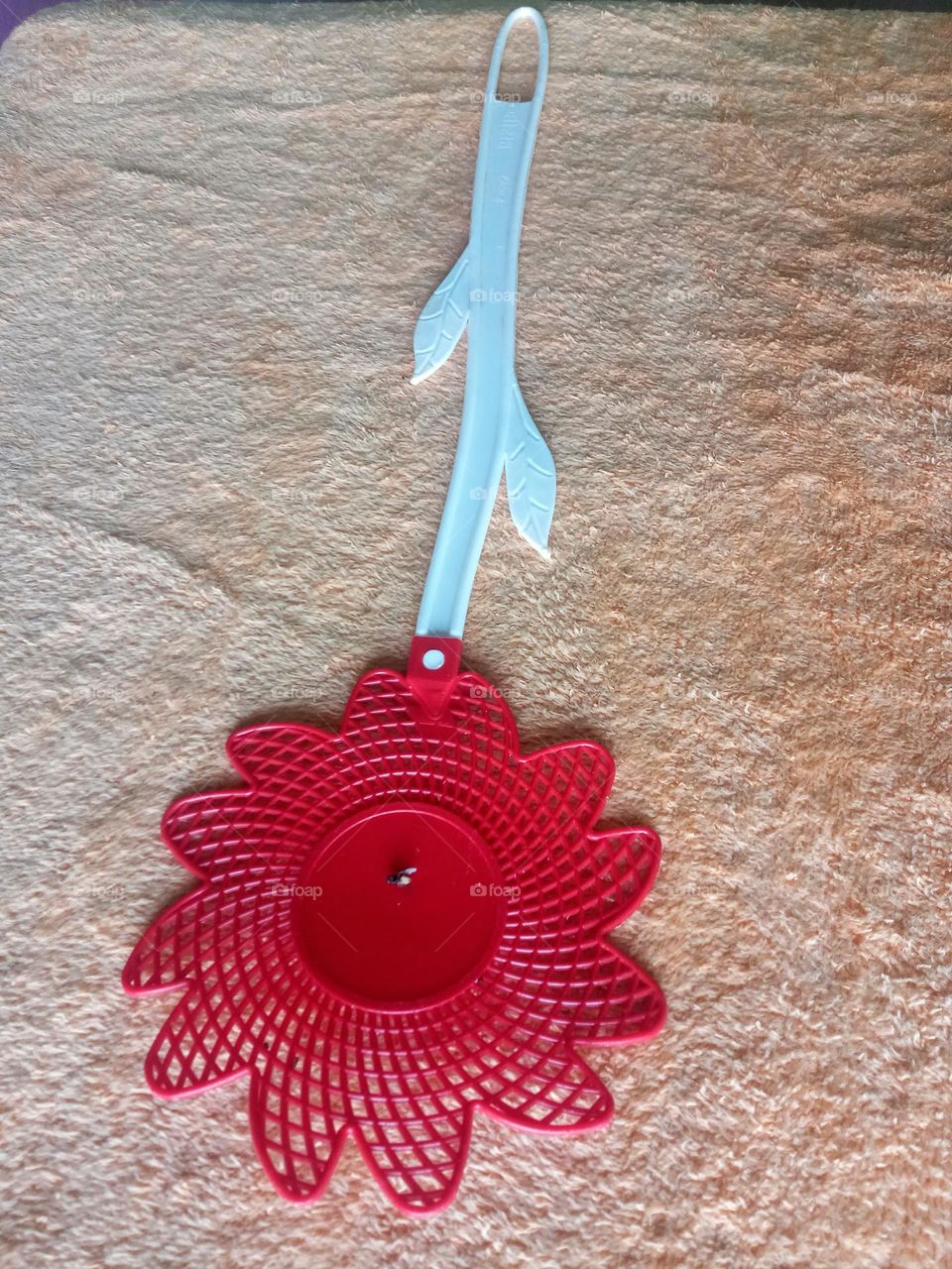 Get rid of flies using swatter