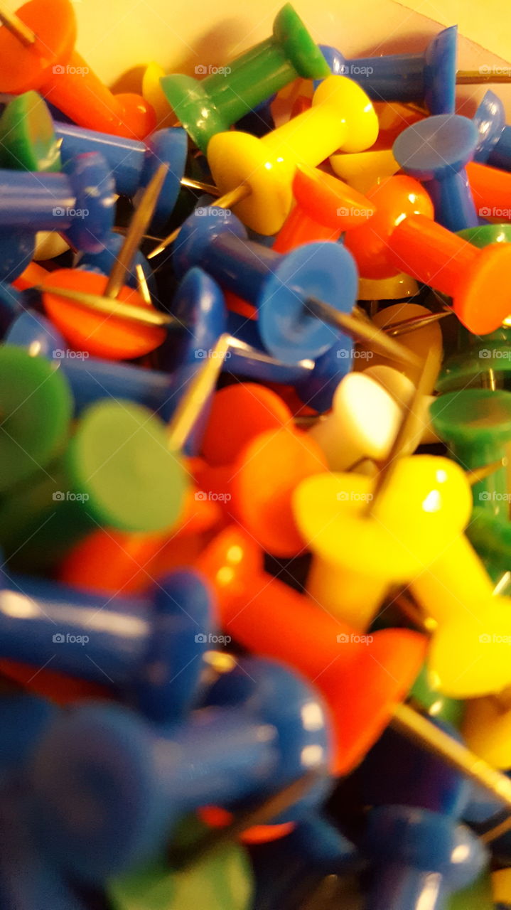 push pins