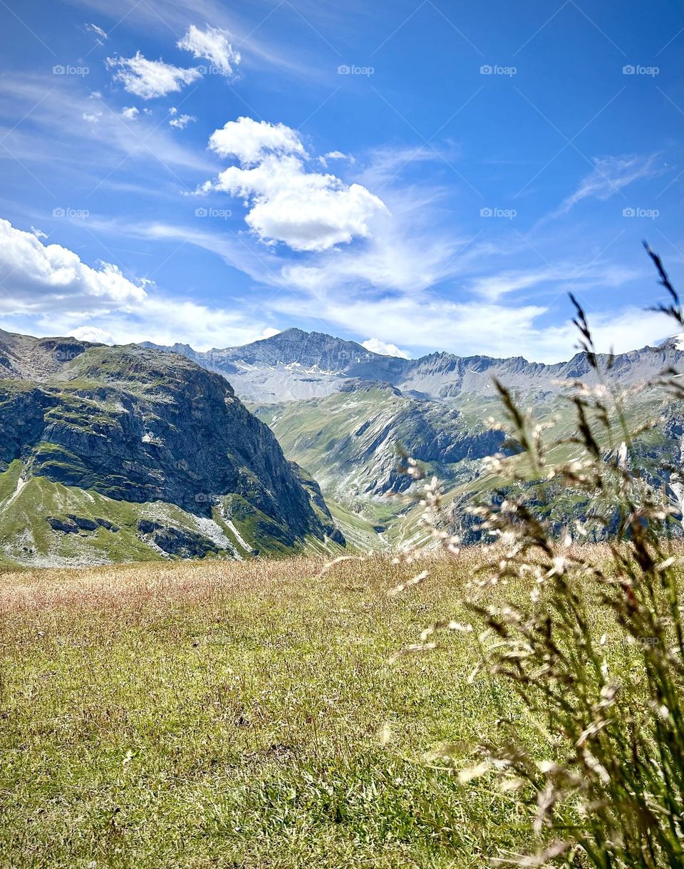 Val d’Isère , Alpes Août 2023 . 