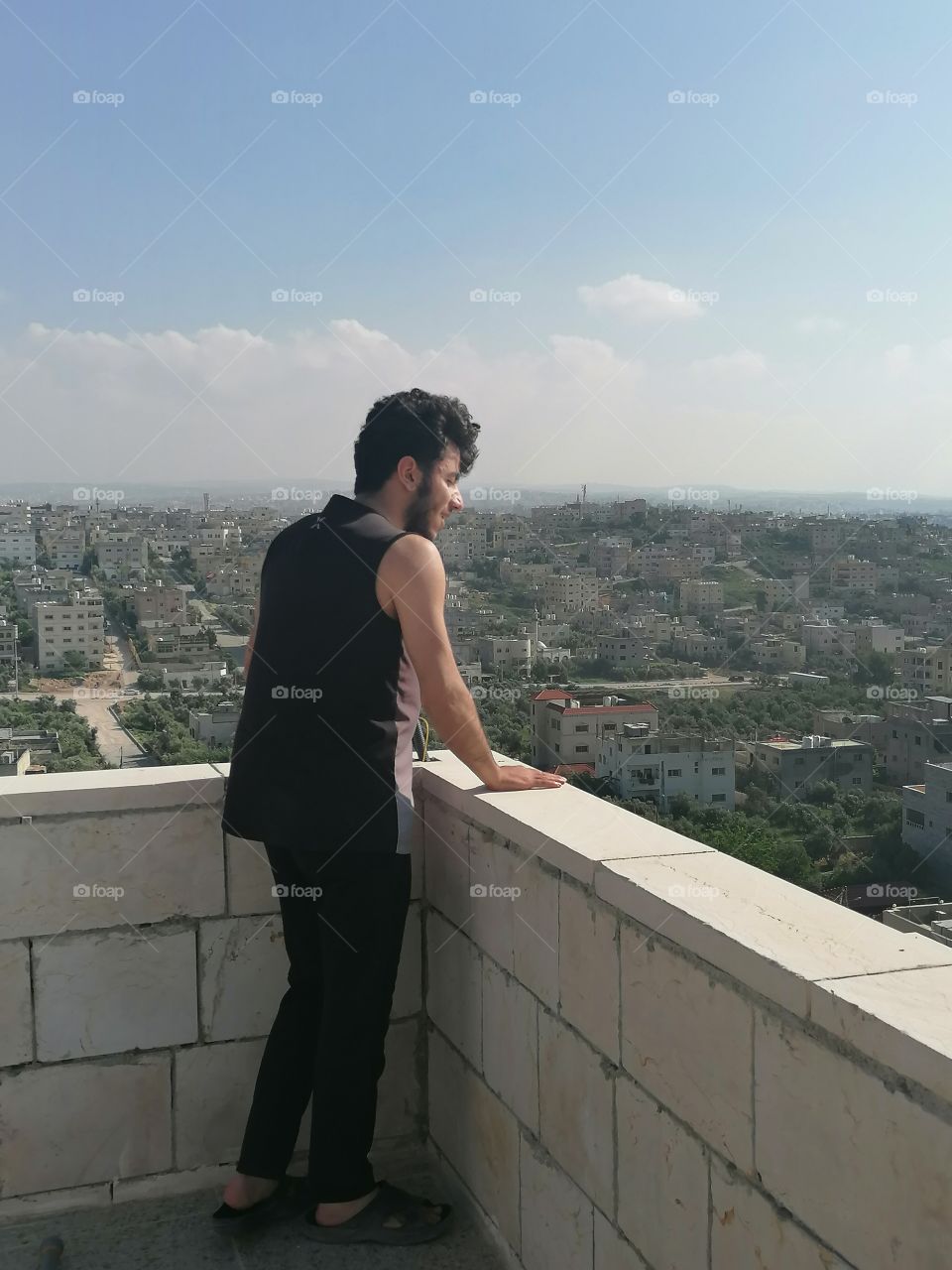 The vast sky and earth