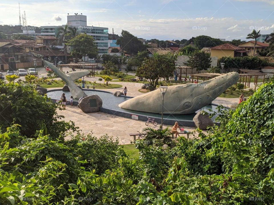 Praça de Baleia Rio das Ostras