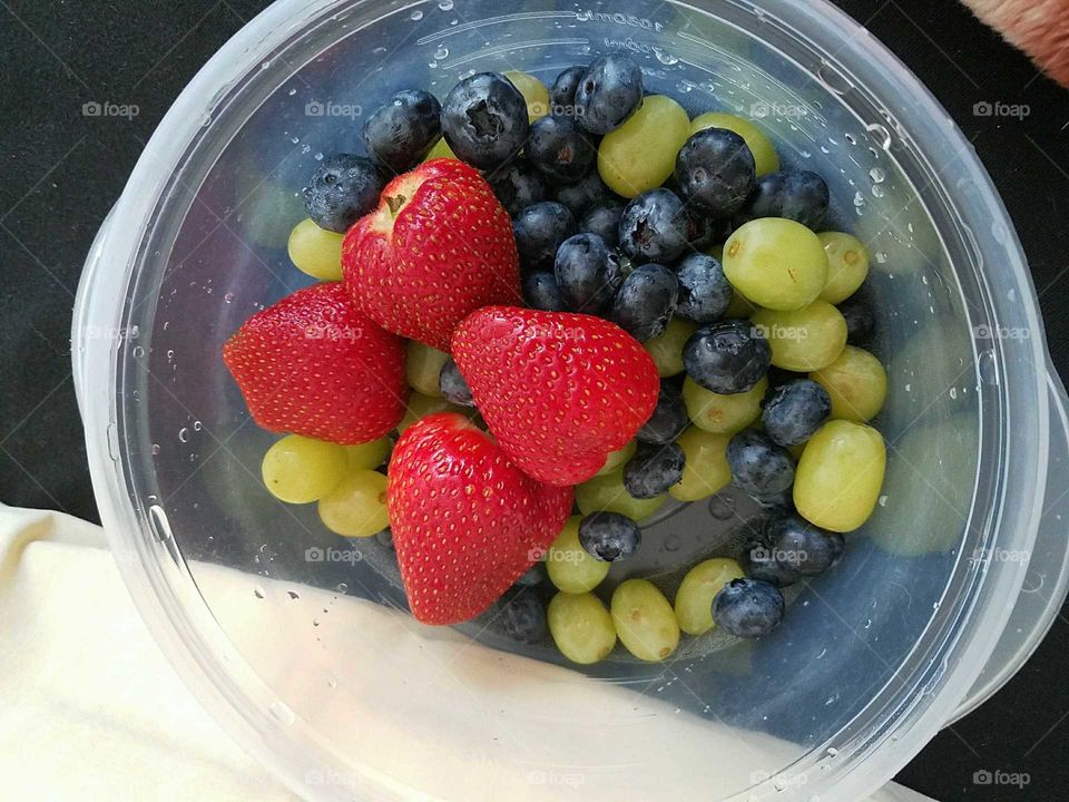 morning breakfast - fruits