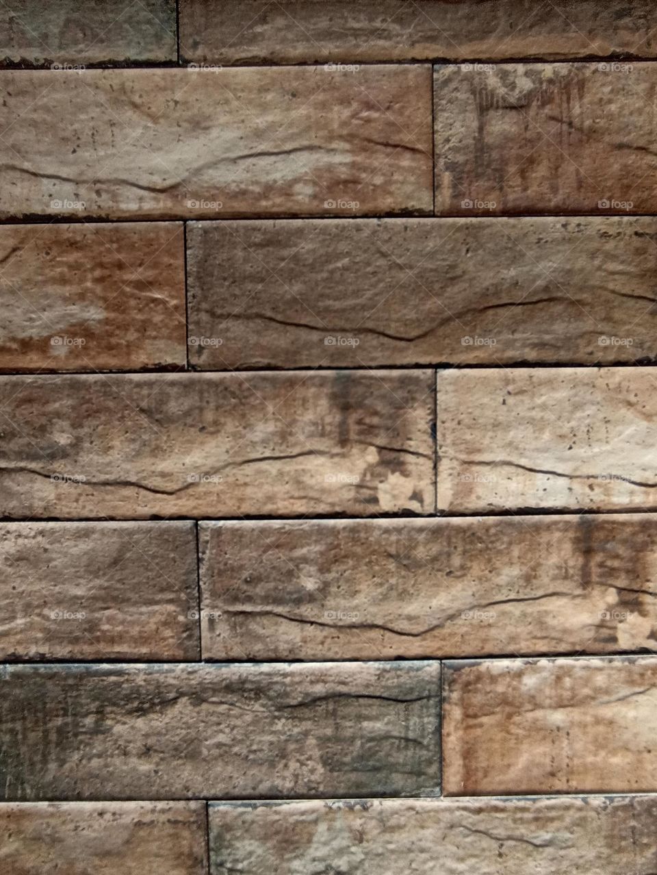 decorative brick wall geometric pattern