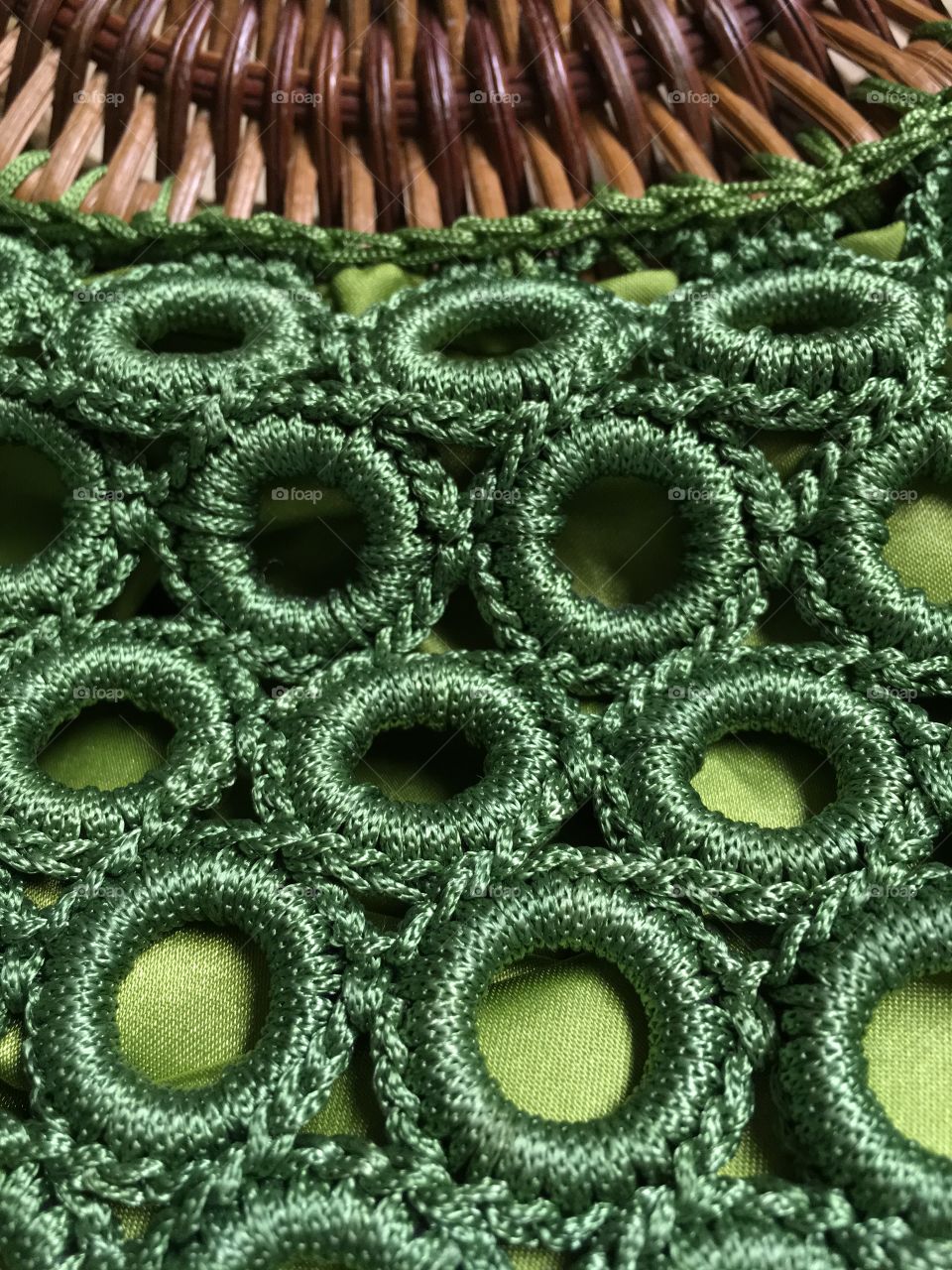 Purse pattern close up 