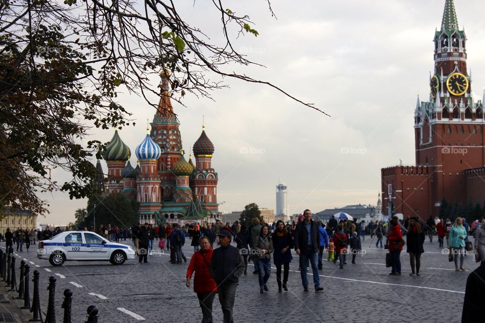 Autumn in Red Square